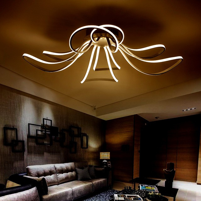 Led Lampen Wohnzimmer
 Cool Lampen Wohnzimmer Design Led Deckenleuchte Plafond