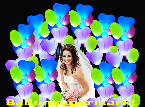 Led Luftballons Hochzeit
 Ballon Blinker blinkende LED Blinker für Luftballons