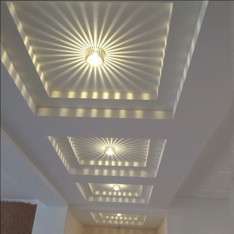 Led Spots Decke
 3W LED Aluminum Ceiling Light Fixture Spot Light Shade