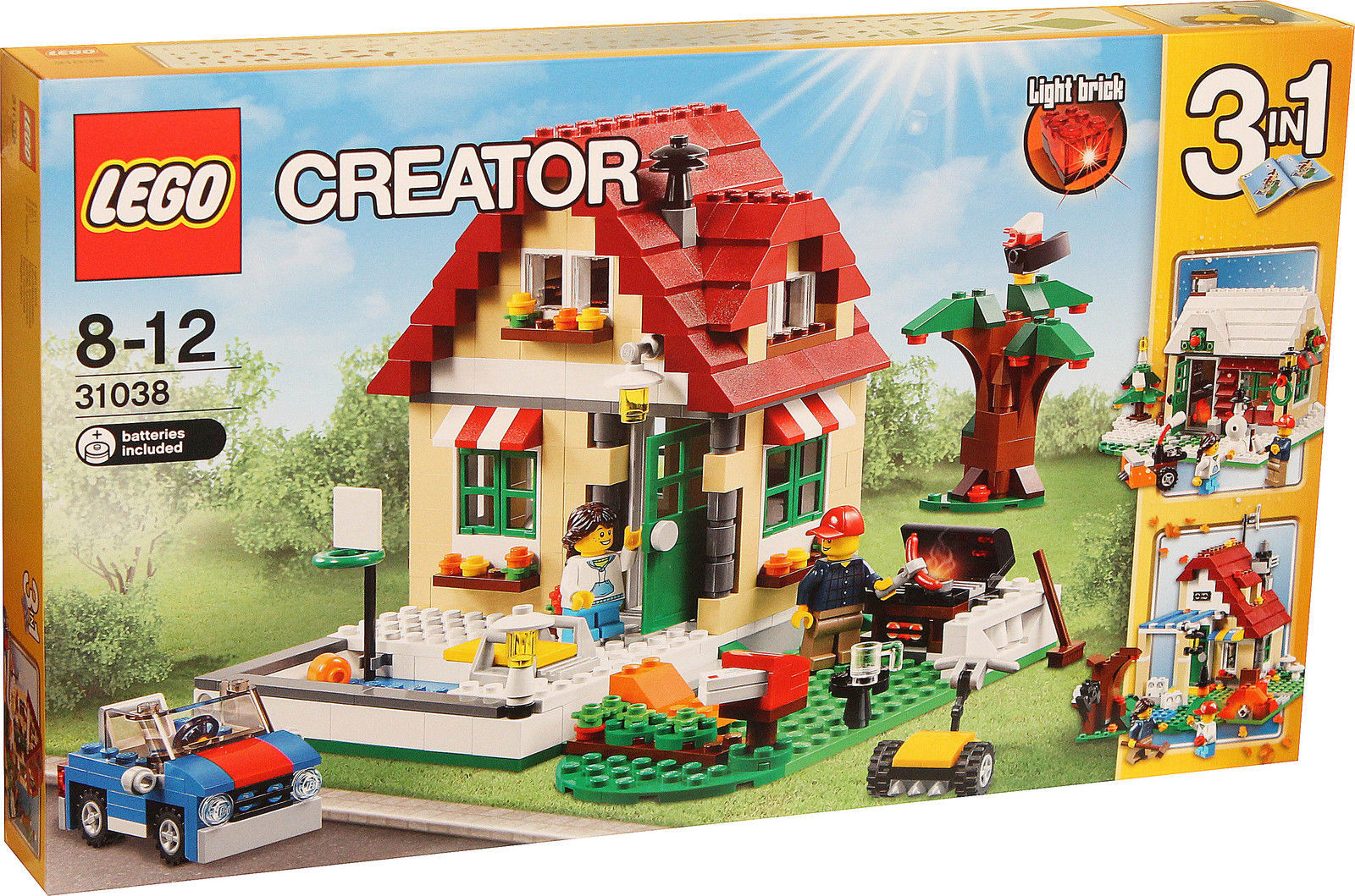 Lego Creator Haus
 3 IN 1 Lego Creator Wechselnde Jahreszeiten Haus