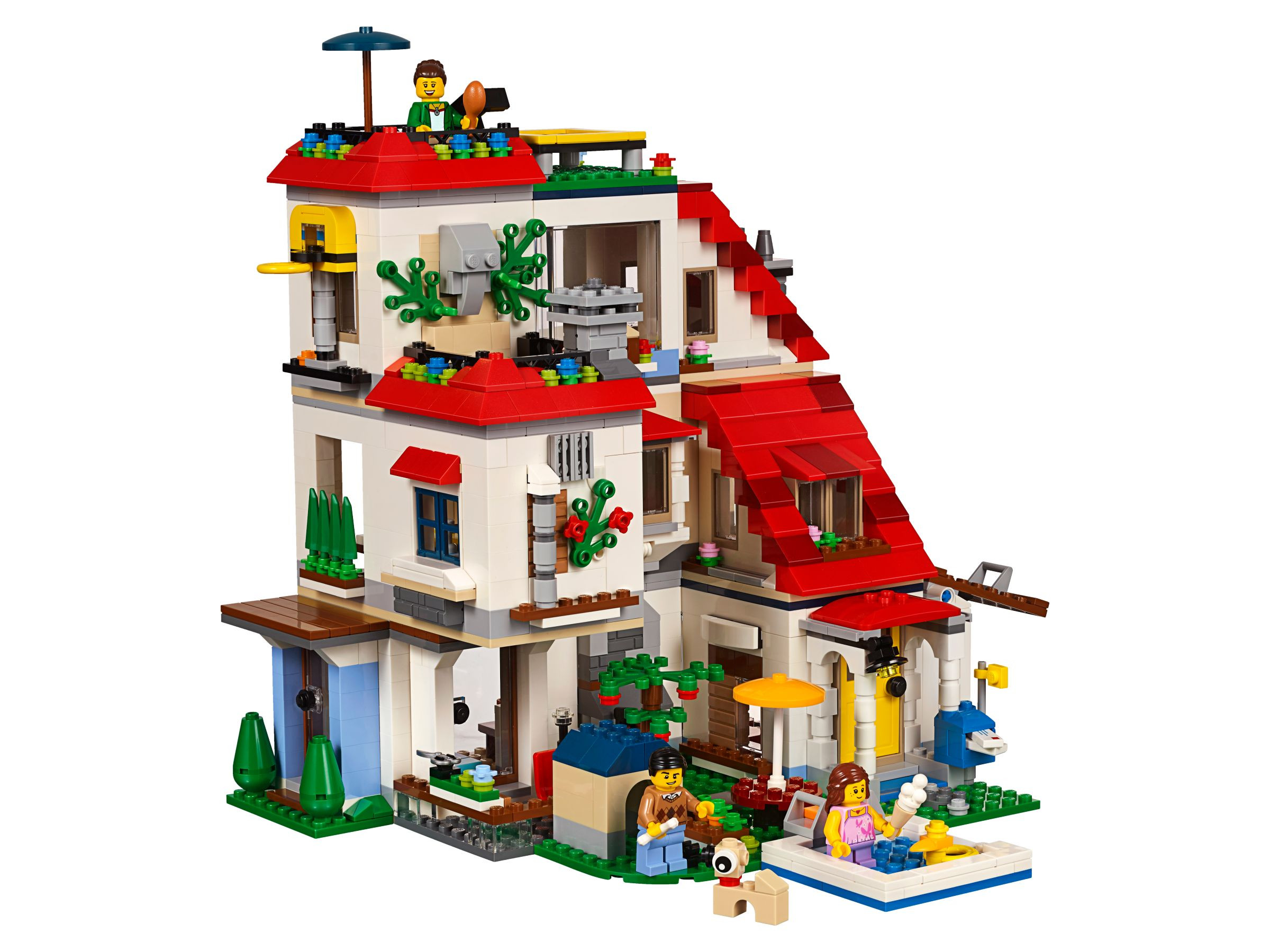 Lego Creator Haus
 LEGO Ferien am Pool Creator 2017