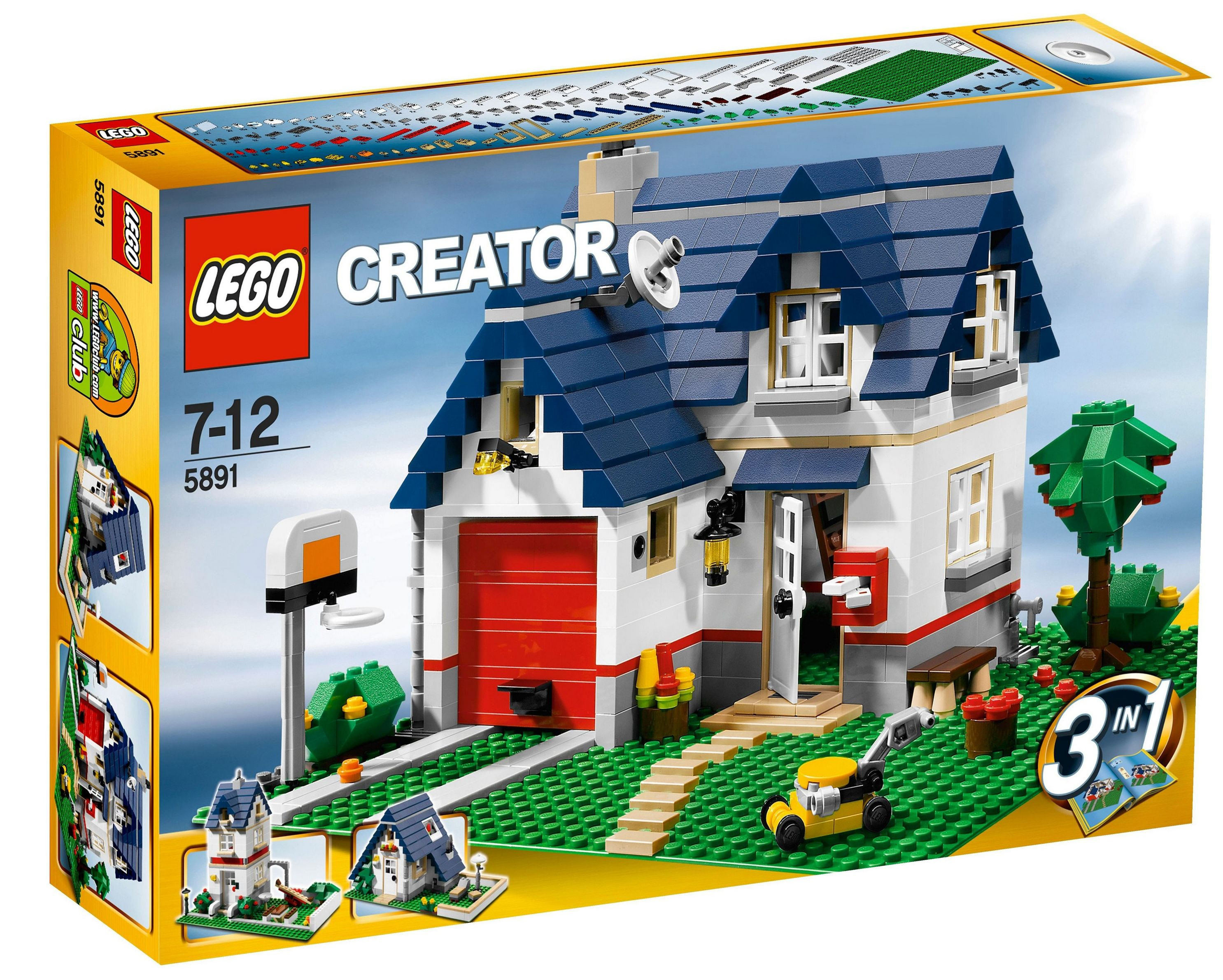 Lego Creator Haus
 Lego 5891 Creator The Apple Tree House