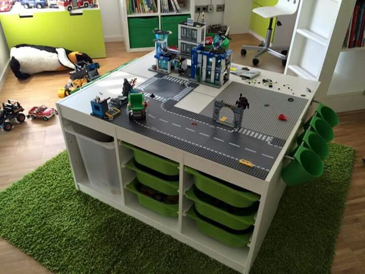 Lego Tisch
 Lego Tisch mit Trofast …