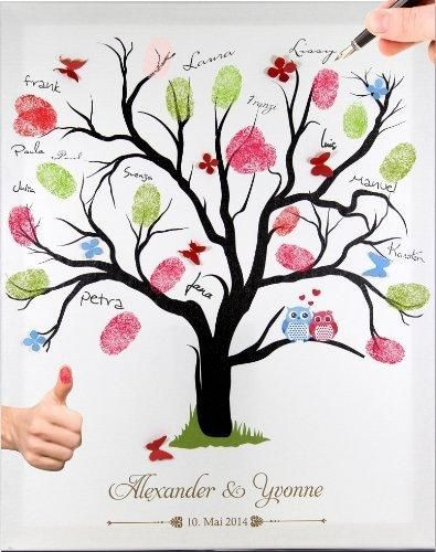 Leinwand Baum Hochzeit
 Die besten 25 Baum malen Ideen auf Pinterest