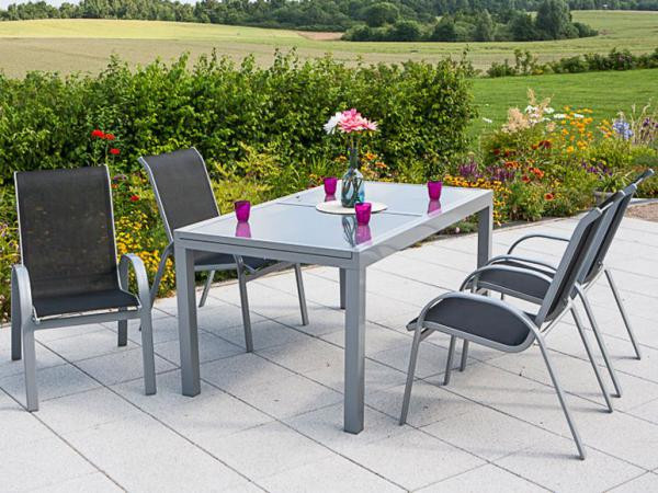 Lidl Online Gartenmöbel
 MERXX Gartenmöbel Set Amalfi fort Vario 5 7 oder 9