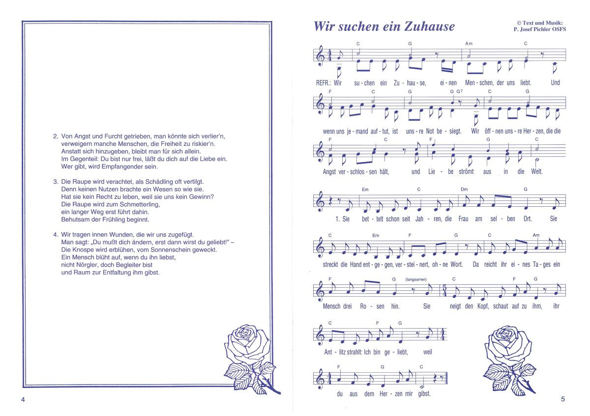 Lied Zuhause
 lieder