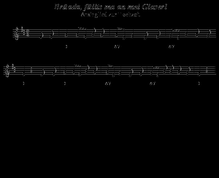 Lied Zur Hochzeit
 Brüada füllts ma an mei Glaserl Lied zur Hochzeit