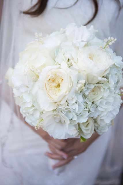 Lisianthus Brautstrauß
 Brautstrauß Hortensien Lisianthus Rosen Maiglöckchen