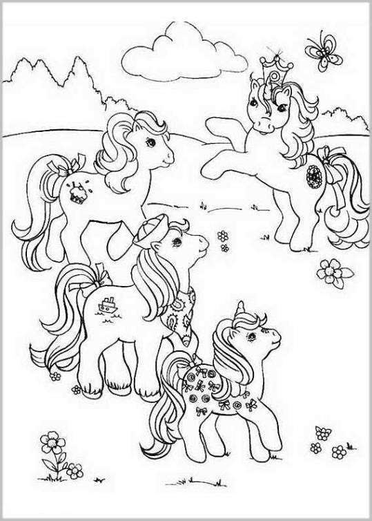 Little Pony Ausmalbilder
 Ausmalbilder my little pony kostenlos Malvorlagen zum