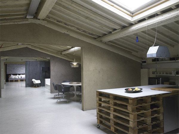 Loft Wohnung
 Loft der moderne Lebensstil fresHouse