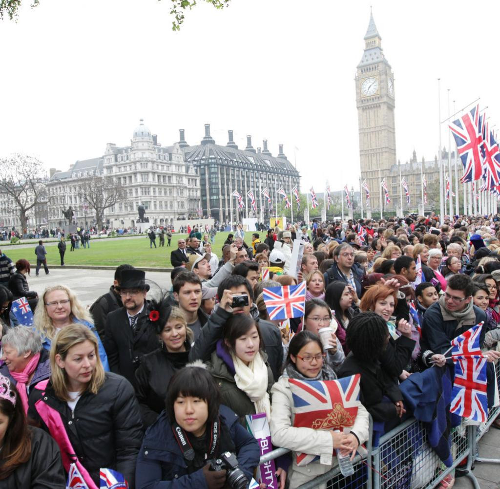 London Hochzeit
 Royal Wedding London feiert mit Kate und William