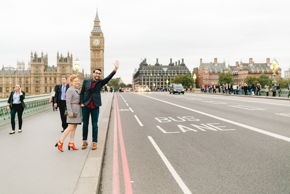 London Hochzeit
 Von Big Ben nach Exmouth Market Urban schicke Hochzeit in