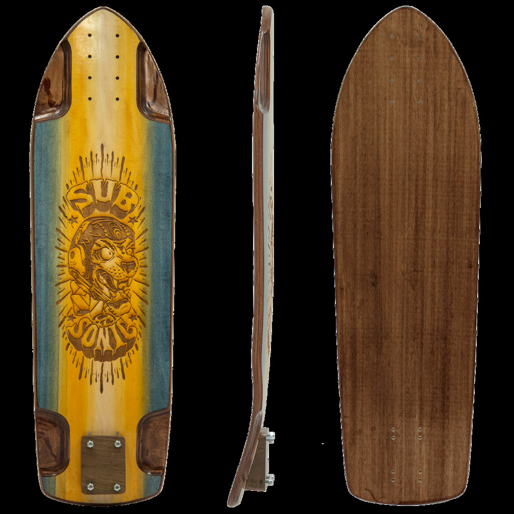 Longboard Deck
 Spirit 30 Slalom Longboard Deck or plete – Subsonic