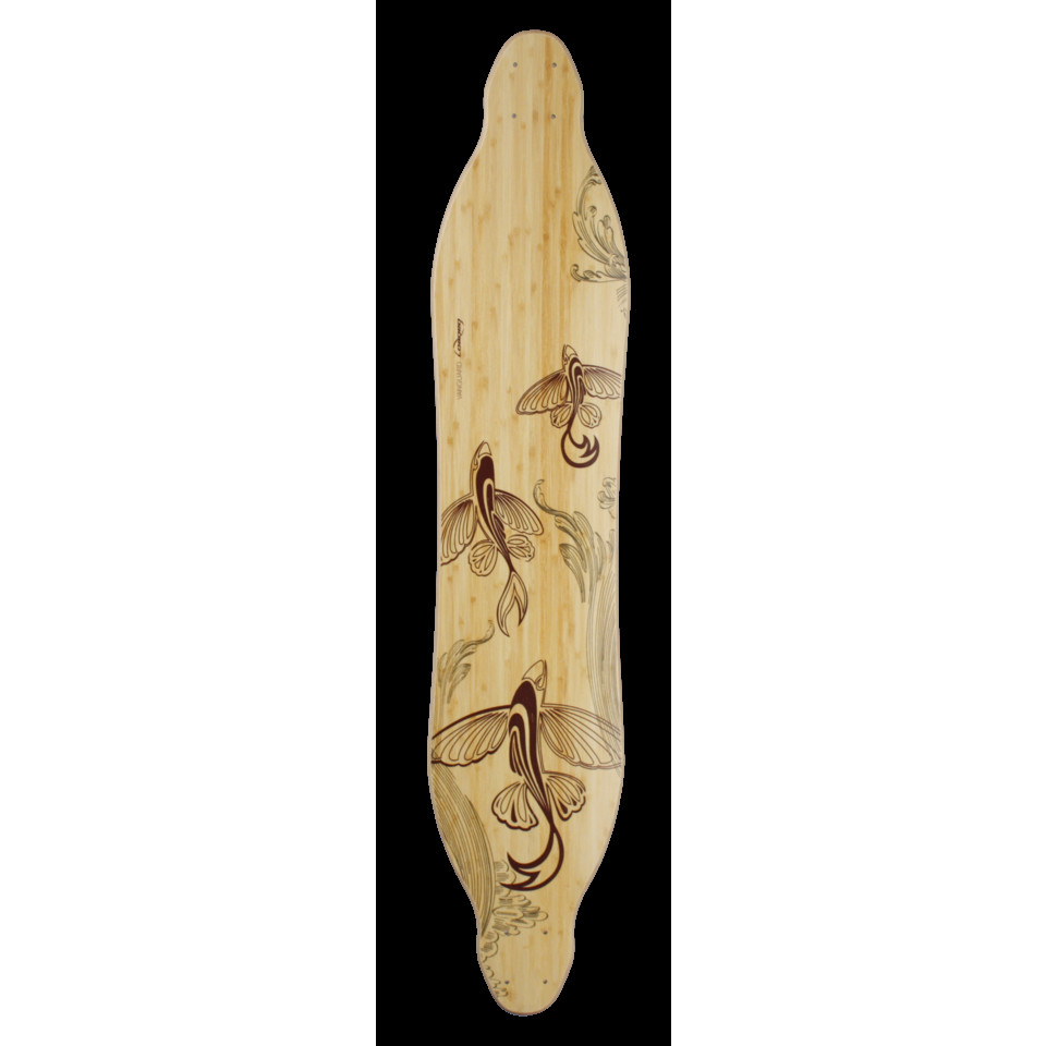 Longboard Deck
 Loaded Vanguard Longboard Skateboard Deck w Grip