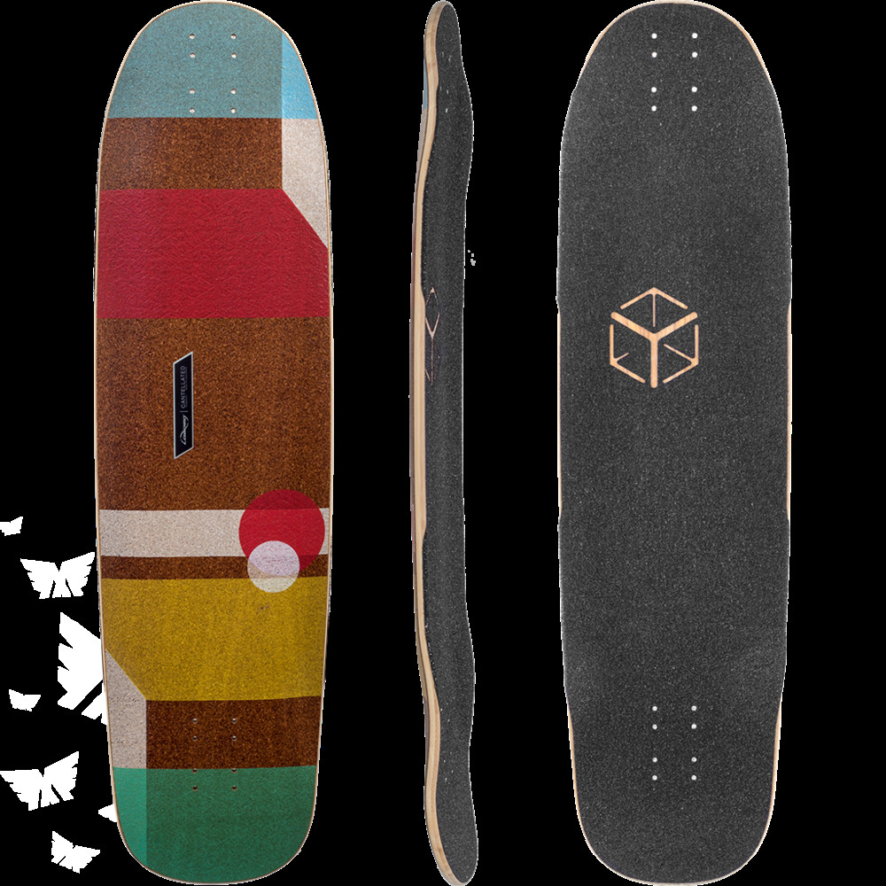 Longboard Deck
 Loaded Cantellated Tesseract Longboard Skateboard Deck w