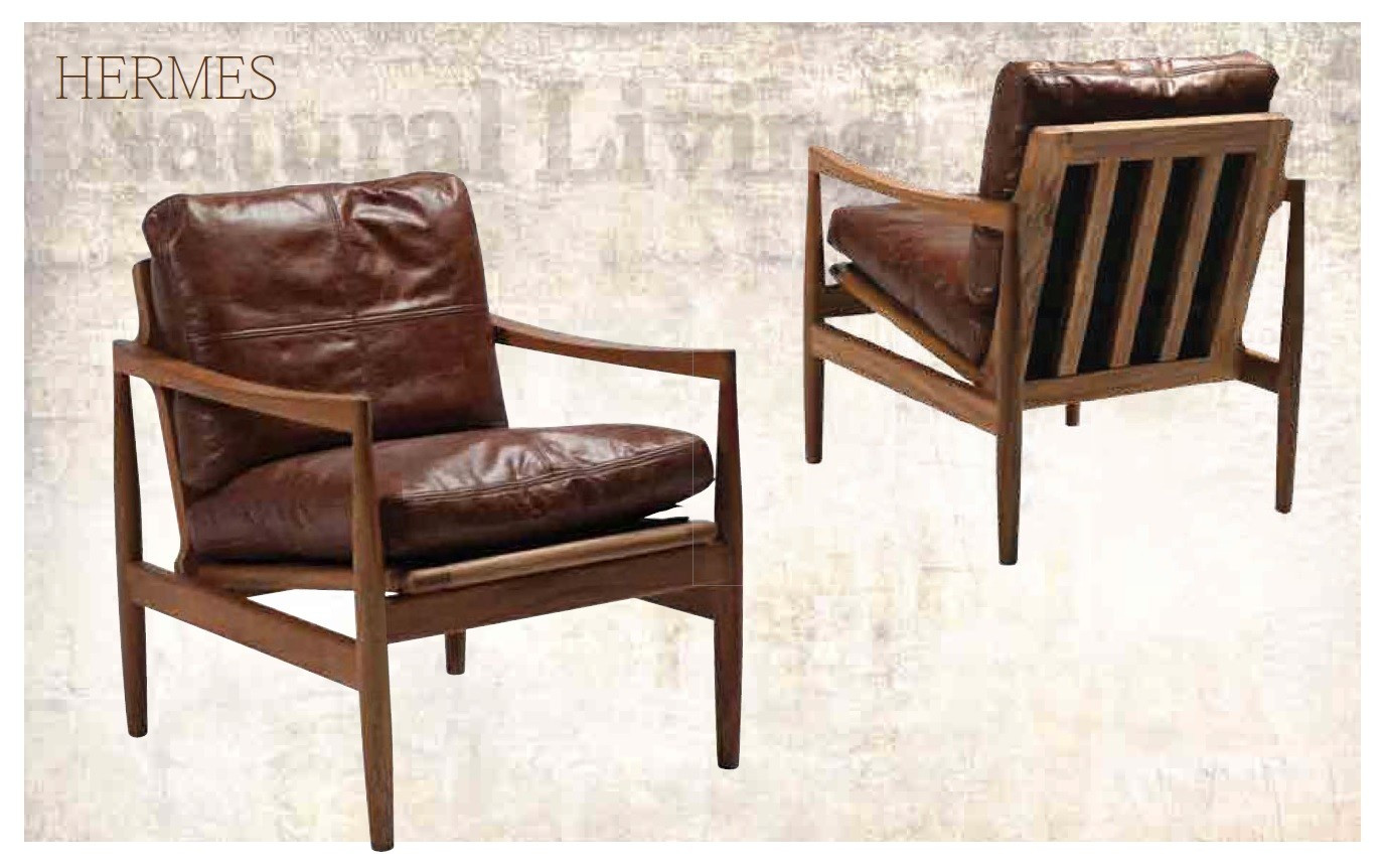 Lounge Sessel
 Cigar Lounge Sessel = Leder = Danform = jenverso