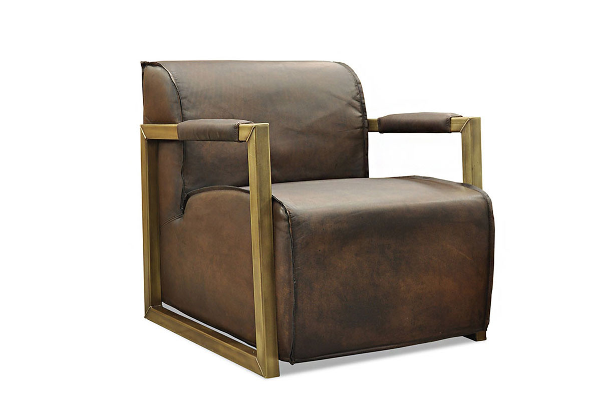 Lounge Sessel Leder
 Lounge Sessel Leder Buffalo [HOLZPILOTEN]