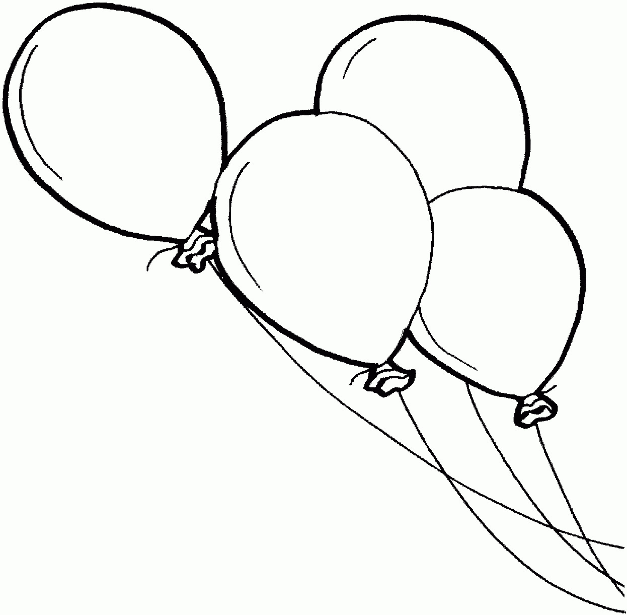 Luftballons Ausmalbilder
 Malvorlagen Ausmalbilder Luftballon