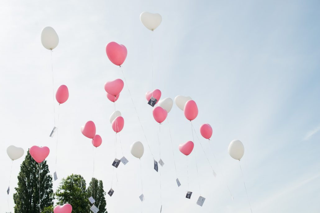 Luftballons Hochzeit Genehmigung
 Ballons steigen lassen Köln Bonn Rhein Sieg Kreis Swisttal