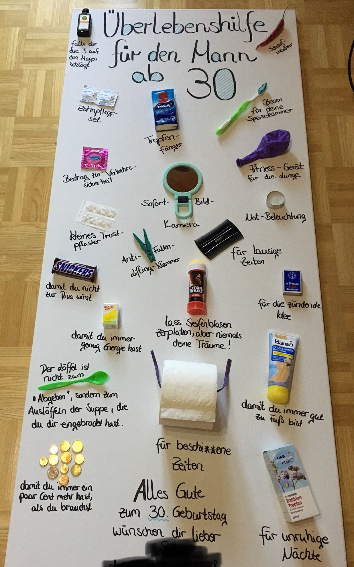 Lustige Geschenke Zum 50. Geburtstag
 Geschenkidee 30 Geburtstag Mann Geschenkideen