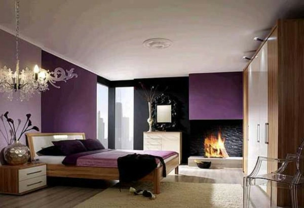 Luxus Schlafzimmer
 Luxus lila Schlafzimmer Einrichtungsideen für eitle Damen