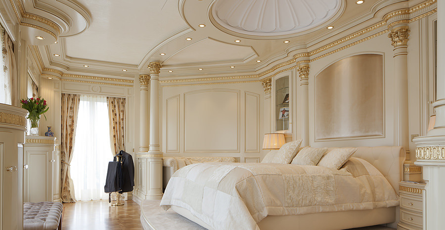 Luxus Schlafzimmer
 Schlafzimmer im Landhausstil hochwertig und exklusiv
