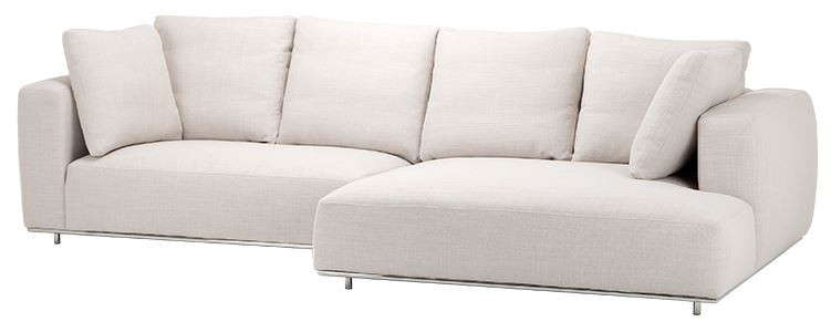 Luxus Sofa
 Casa Padrino Luxus Sofa Naturfarbig Designer Ecksofa