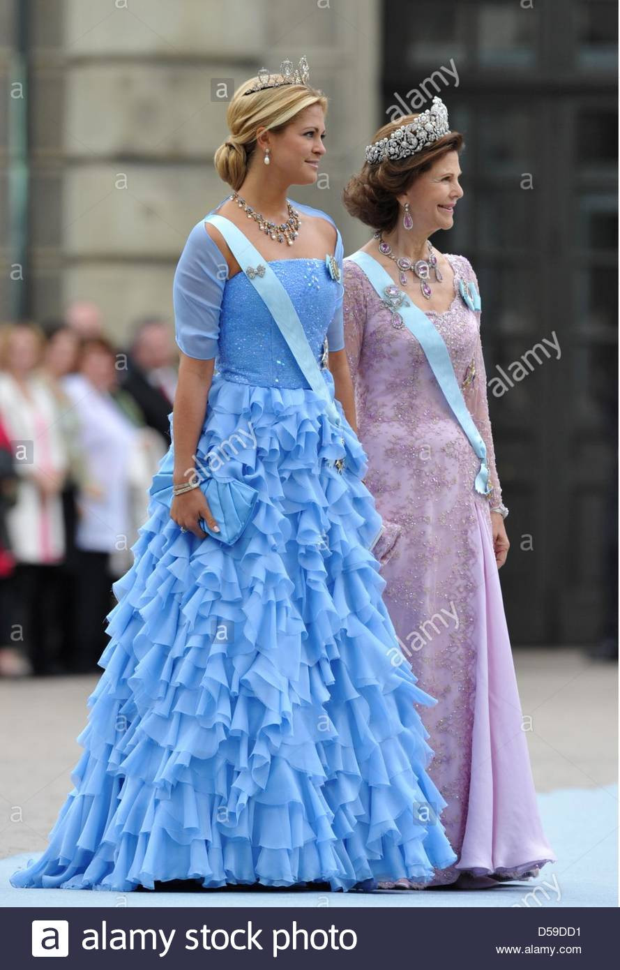 Madeleine Von Schweden Hochzeit
 Prinzessin Madeleine von Schweden L und Königin Silvia