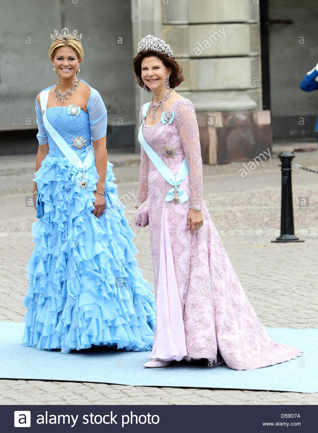 Madeleine Von Schweden Hochzeit
 Prinzessin Madeleine von Schweden L und Königin Silvia