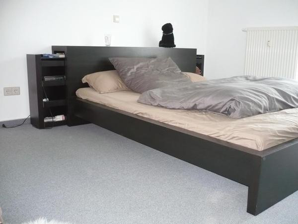 Malm Ikea Bett
 Ikea Malm Bett mit Kopfteil und Lattenrost und Matratze in