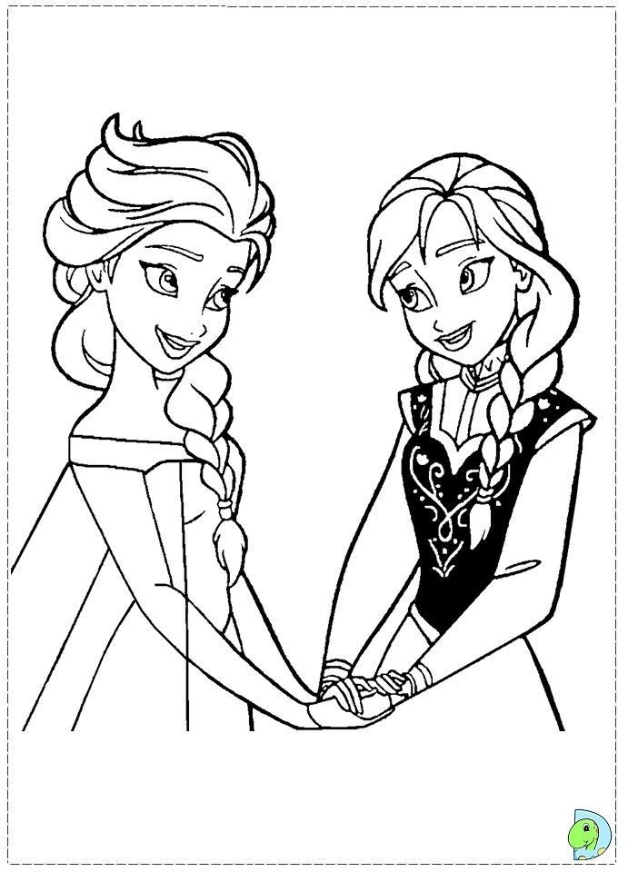 Malvorlagen Anna Und Elsa Zum Ausdrucken
 frozen ausmalbilder 08