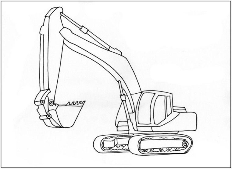 Malvorlagen Bagger
 Ausmalbilder bagger kostenlos Malvorlagen zum ausdrucken