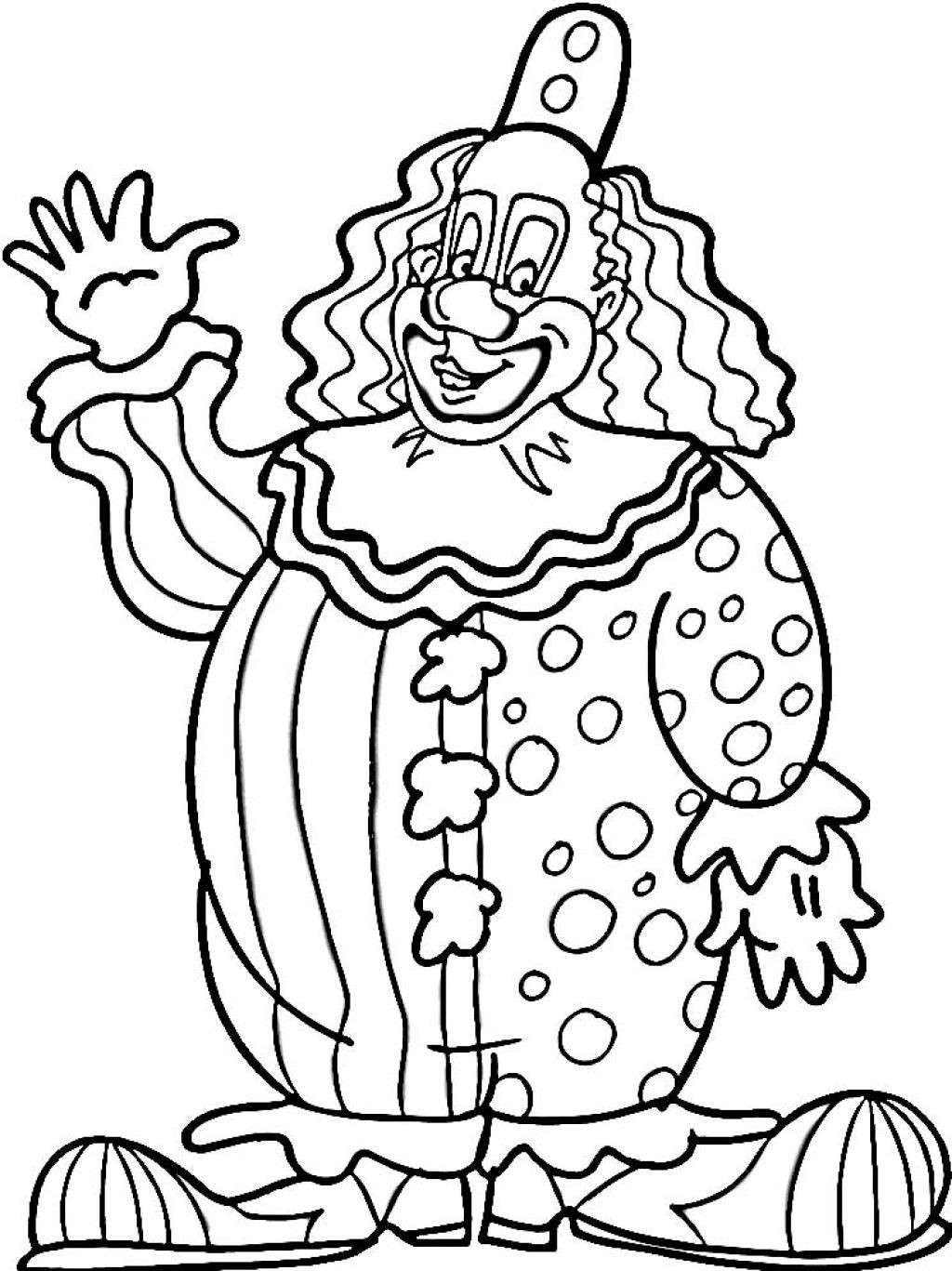 Malvorlagen Clown
 KonaBeun zum ausdrucken ausmalbilder clown