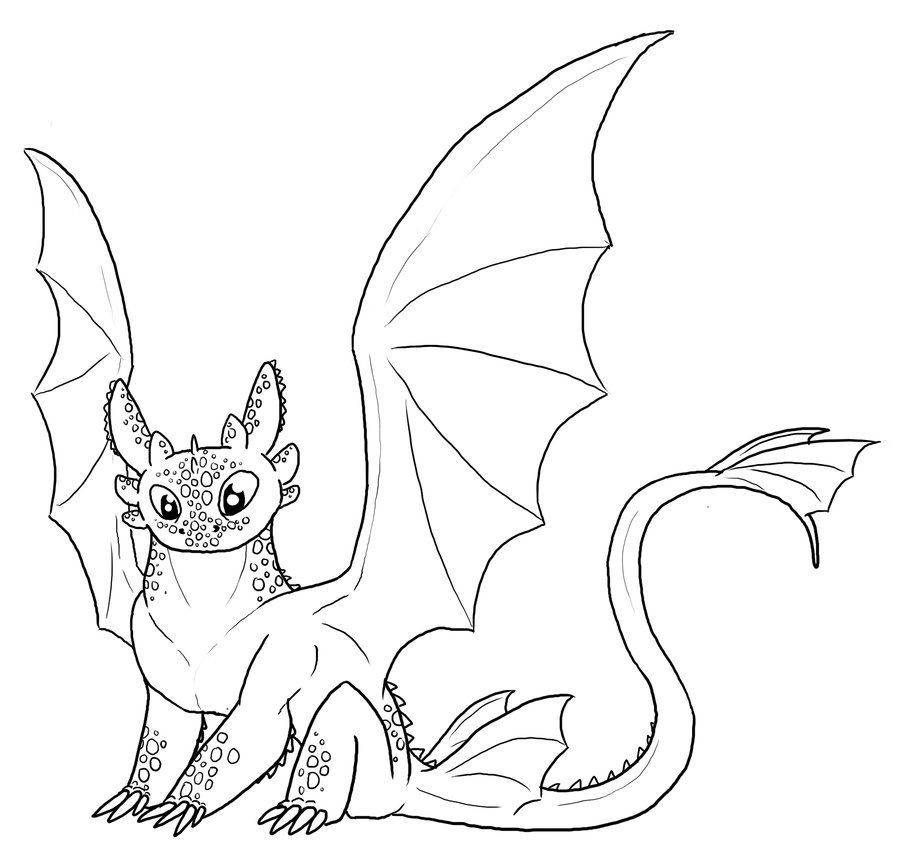 Malvorlagen Ohnezahn
 FREE Toothless Lineart by Leafyful on deviantART · How To