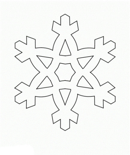 Malvorlagen Schneeflocken
 Ausmalbilder Schneeflocke Malvorlagen ausdrucken 1