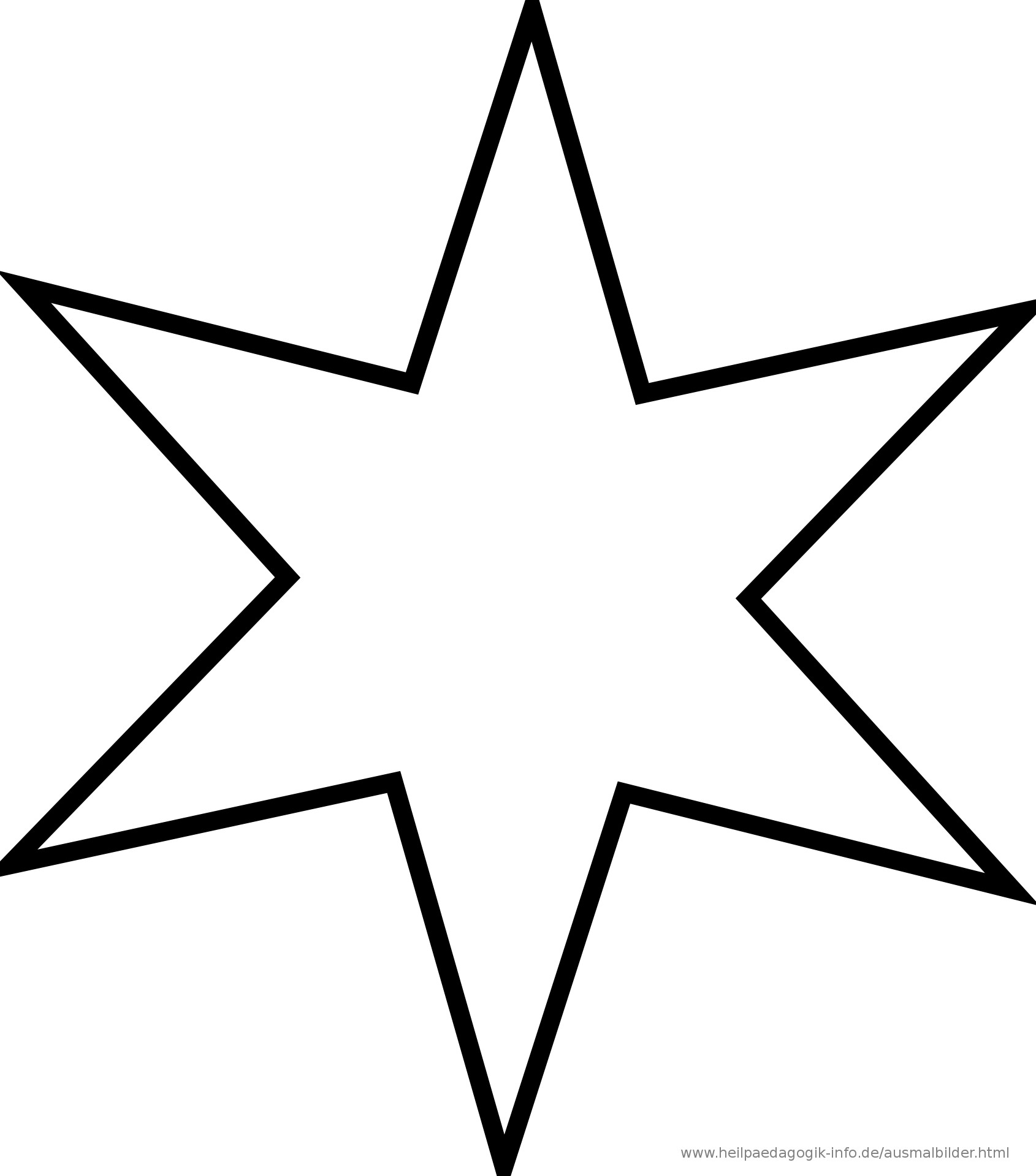 Malvorlagen Stern Kostenlos
 Ausmalbilder Sterne