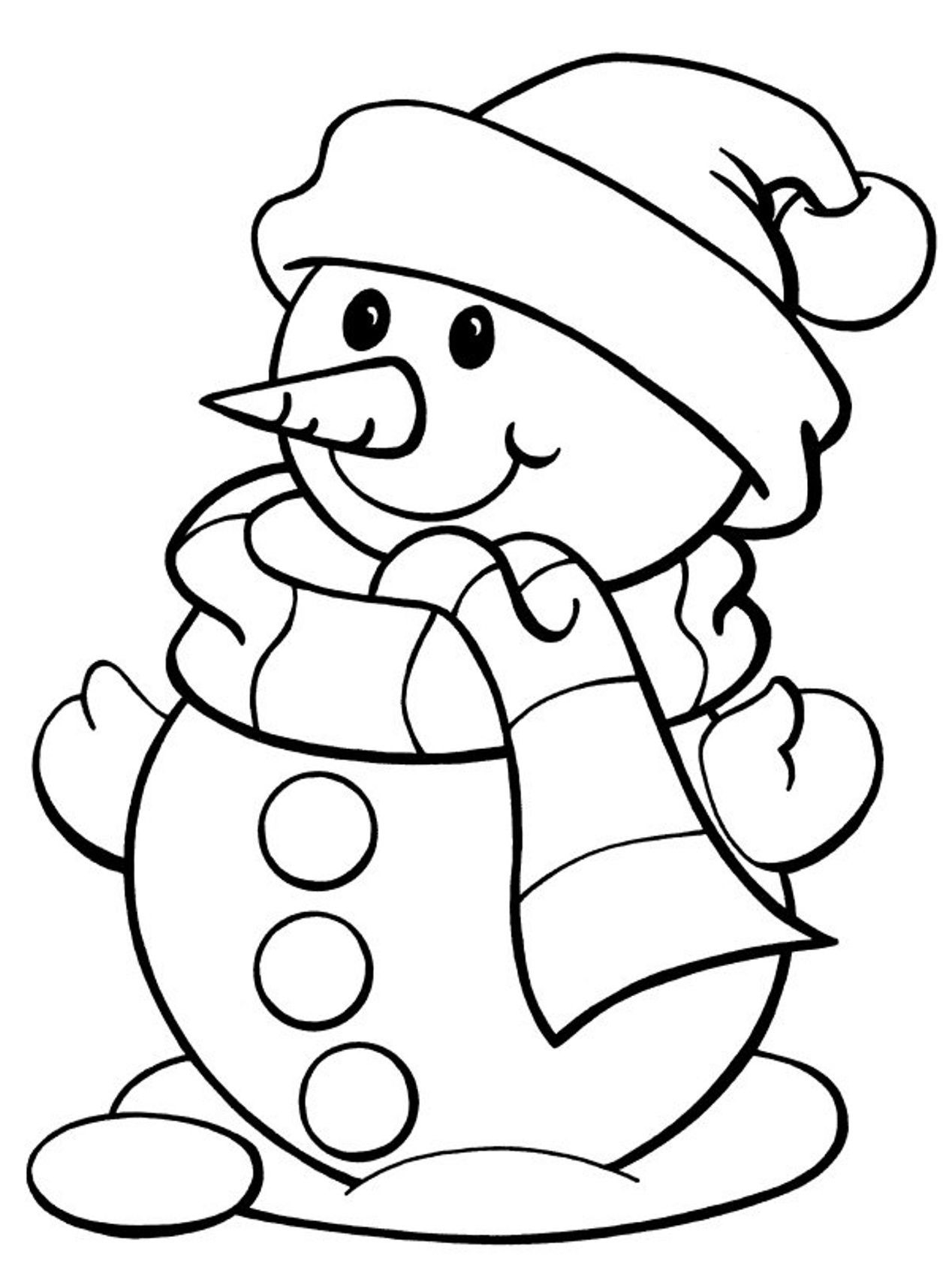 Malvorlagen Winter
 Winter Coloring Snowman Coloring Pages Winter Free