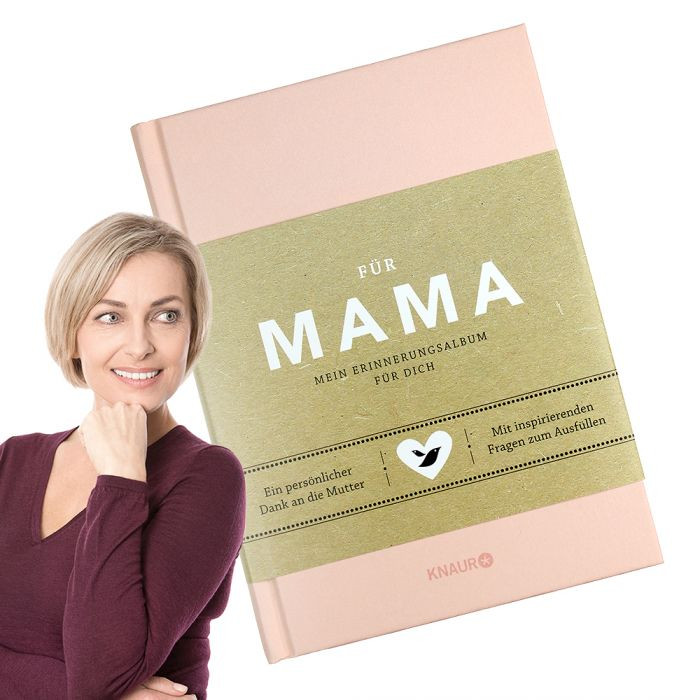 Mama Geschenke
 Erinnerungsalbum Danke Mama Ausfüllalbum zur