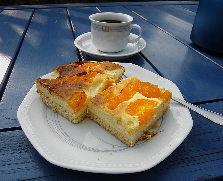 Mandarinen Quark Kuchen
 Quark Mandarinen Kuchen von frankensmutje