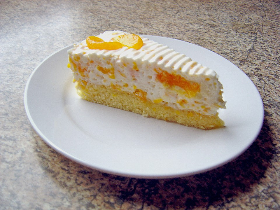 Mandarinen Quark Kuchen
 Mandarinen Quark Torte Rezept mit Bild von