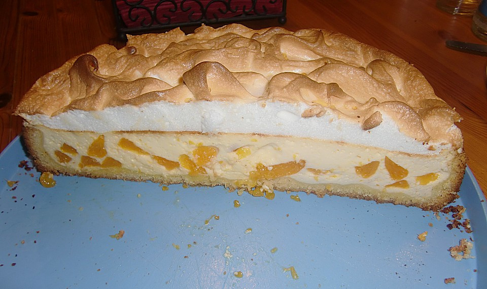 Mandarinen Quark Kuchen
 Mandarinen Quark Kuchen mit Baiserhaube von Alcar75