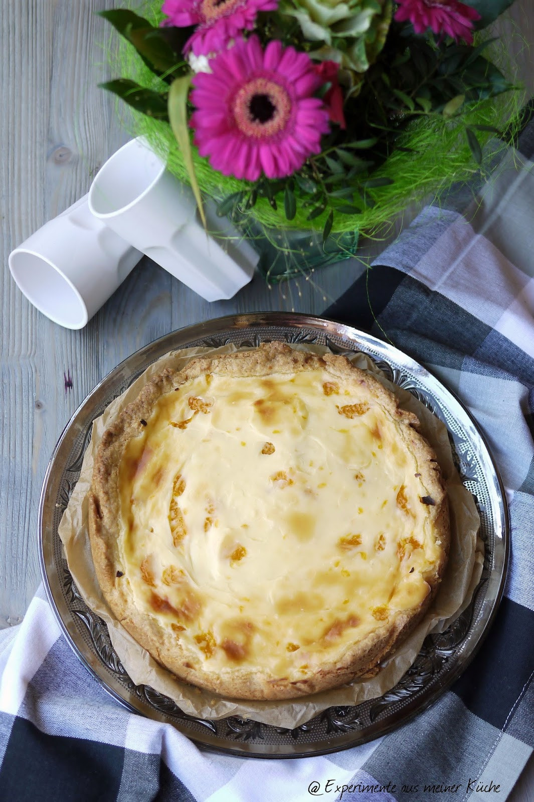 Mandarinen Schmand Kuchen
 Experimente aus meiner Küche Mandarinen Schmand Kuchen