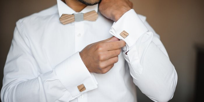 Manschettenknöpfe Hochzeit
 Manschettenknöpfe zur Hochzeit für den Bräutigam mit Style