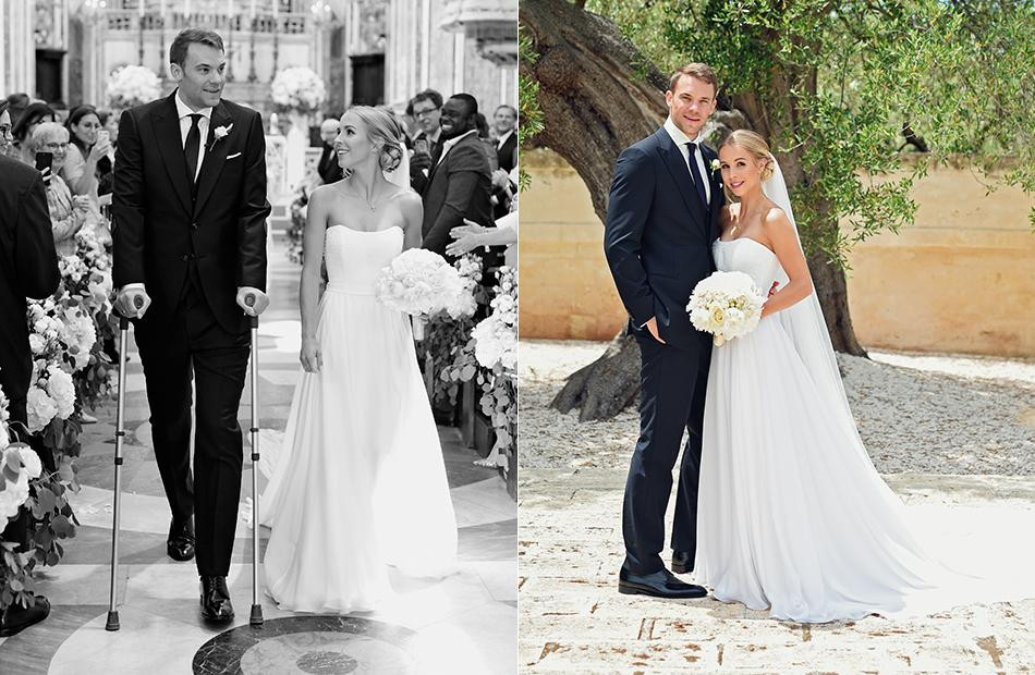 Manuel Neuer Hochzeit Italien
 Die schönsten Brautkleider der Stars