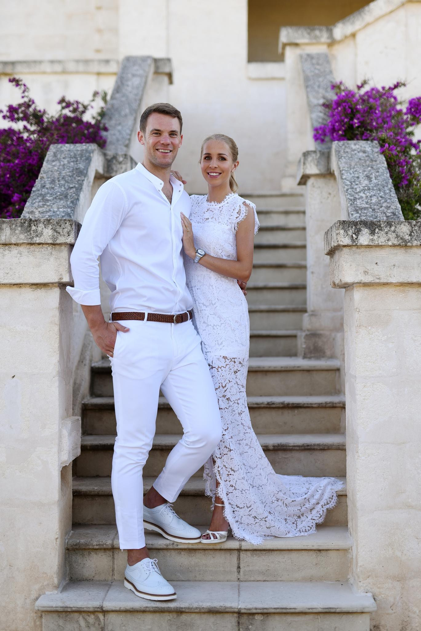 Manuel Neuer Hochzeit Italien
 Manuel Neuer Nina Weiss So schön war ihre kirchliche