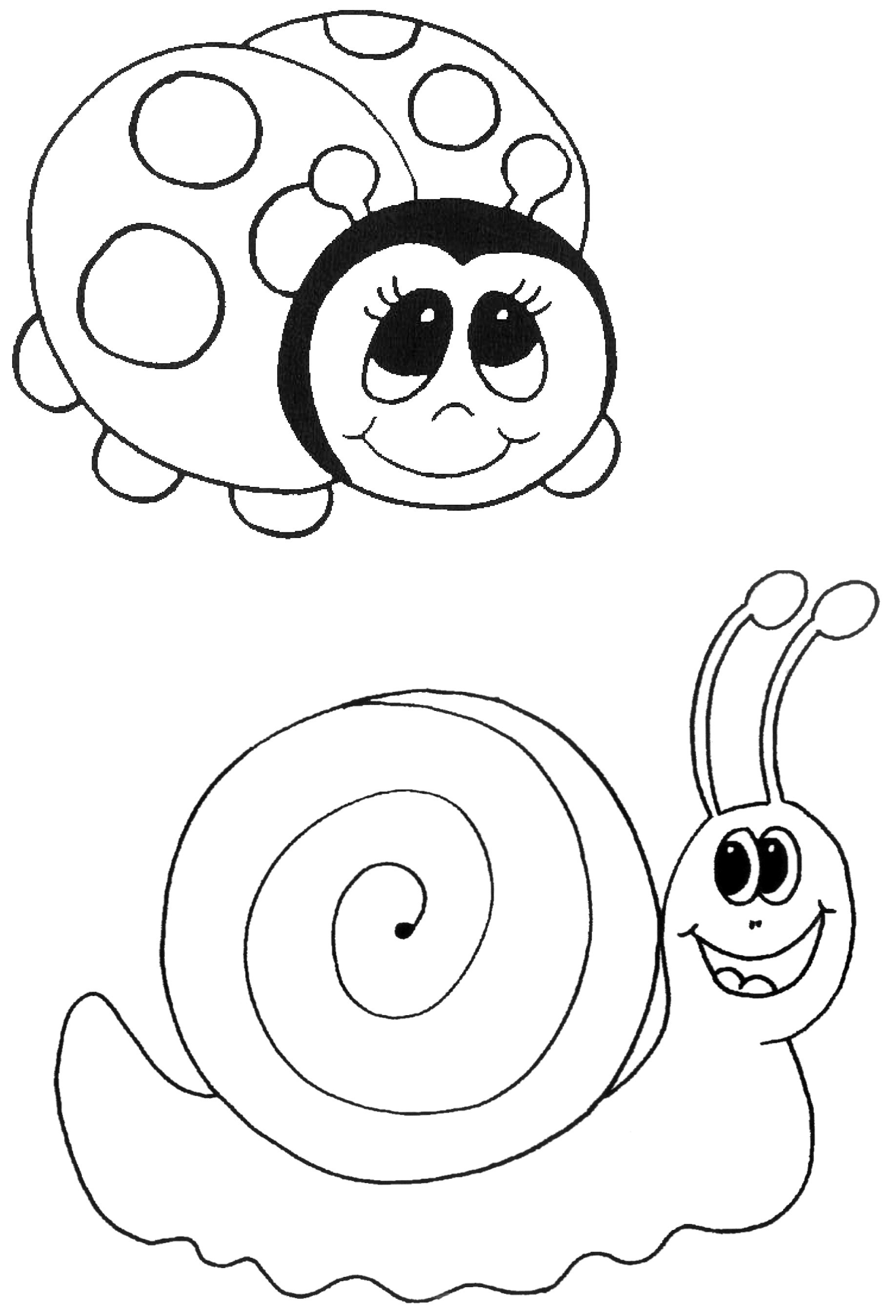 Marienkäfer Ausmalbilder
 Ausmalbilder Frühling