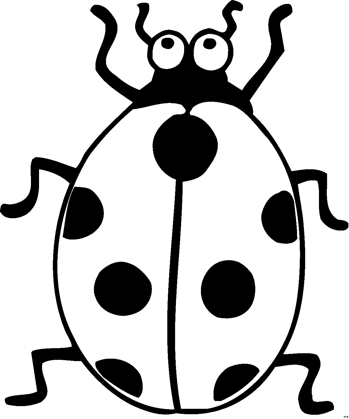 Marienkäfer Ausmalbilder
 Marienkaefer Mit Sieben Punkten Ausmalbild & Malvorlage