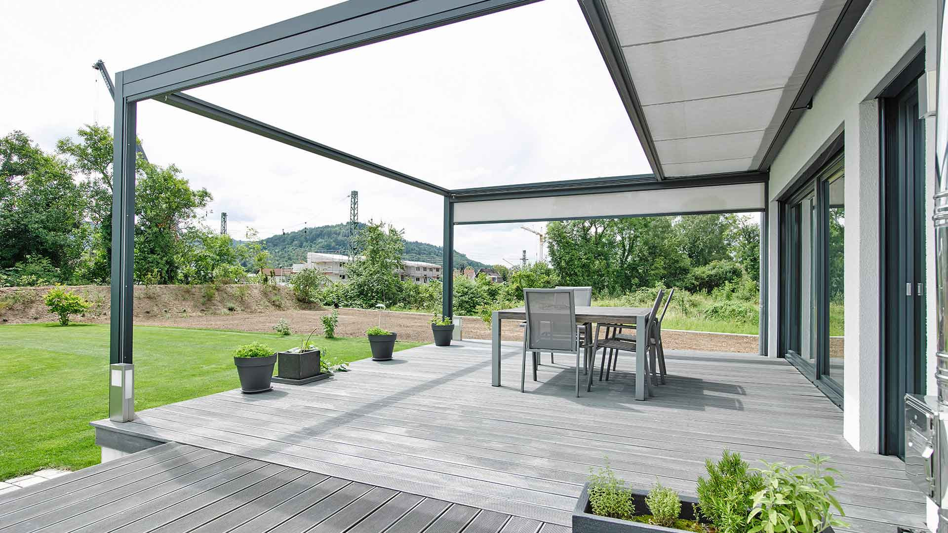 Markise Terrasse
 Sonnenschutz für Balkon und Terrasse Markisen Zanker