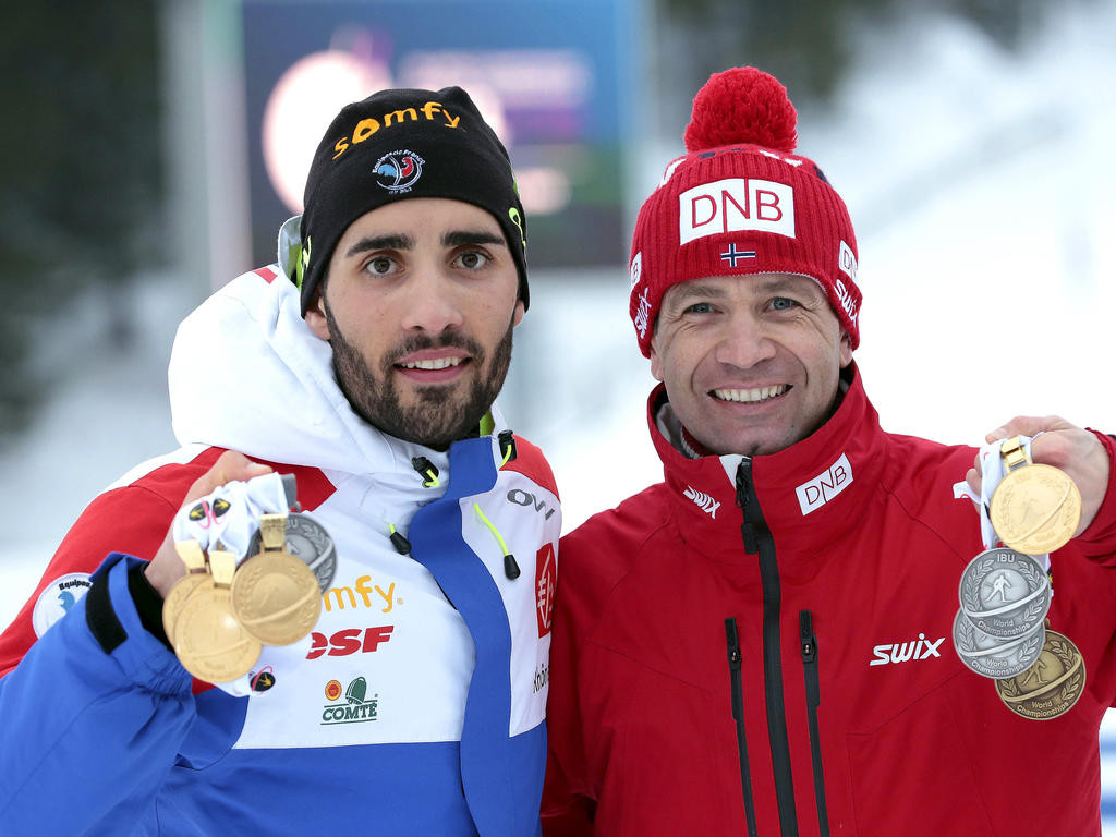 Martin Fourcade Hochzeit
 Fourcade Bjørndalen & Co Die Biathlon Stars