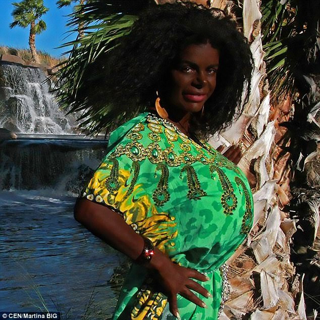 Martina Big Hochzeit
 Martina Big claims her hair is now naturally African